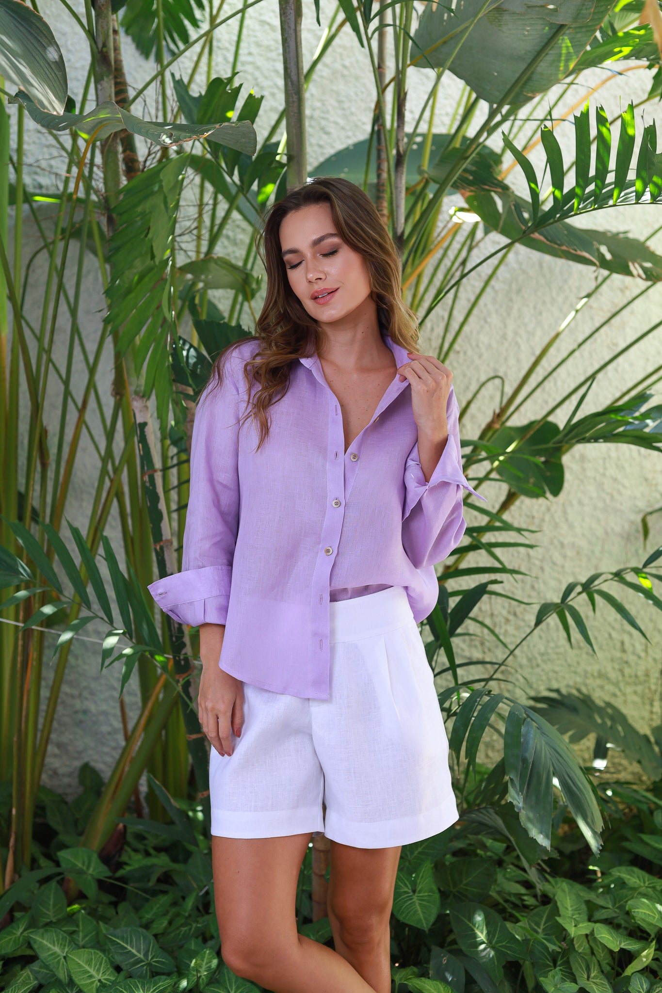 Camisa Tâmisa Lilás