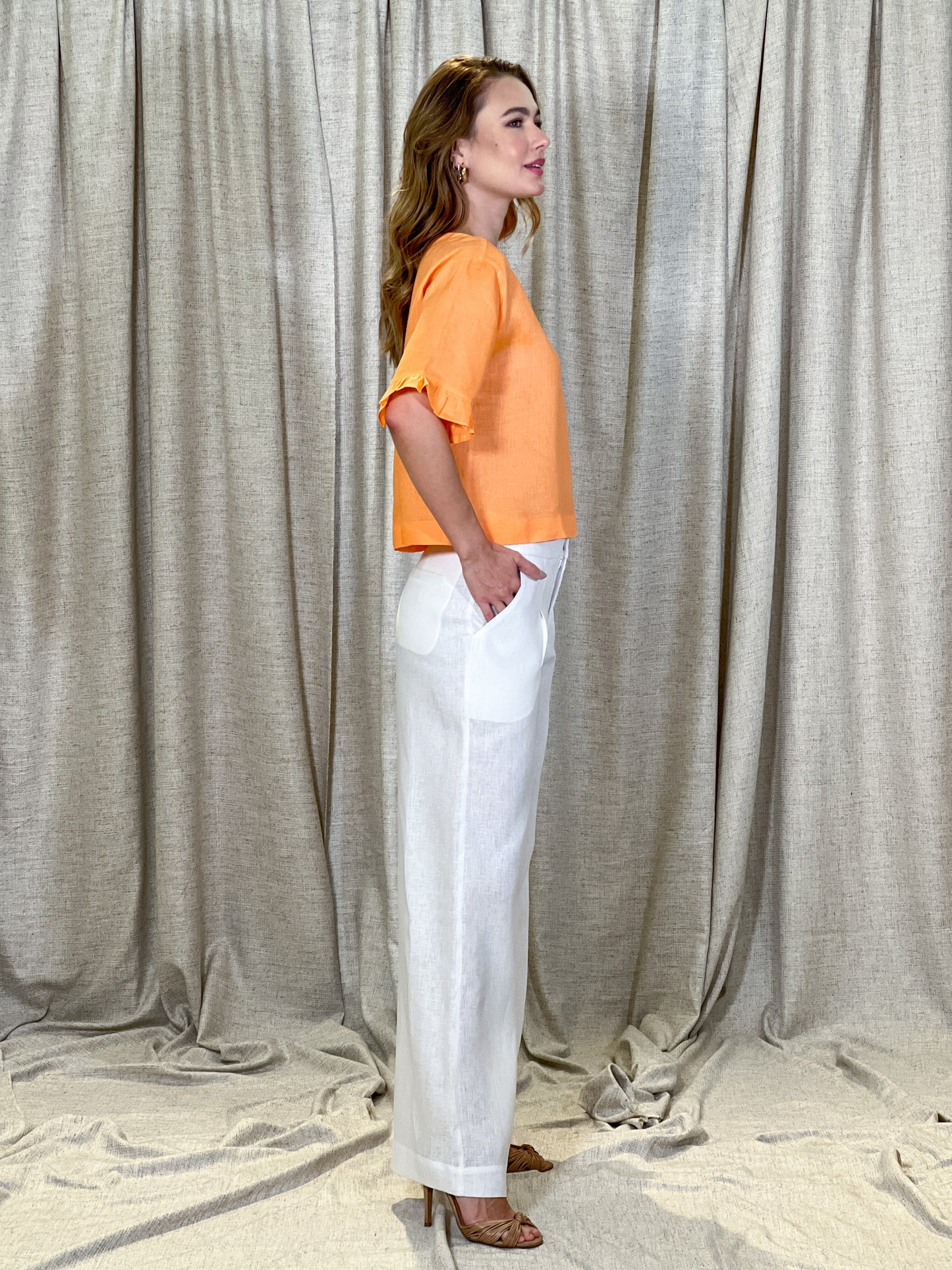 Blusa Madri Apricot