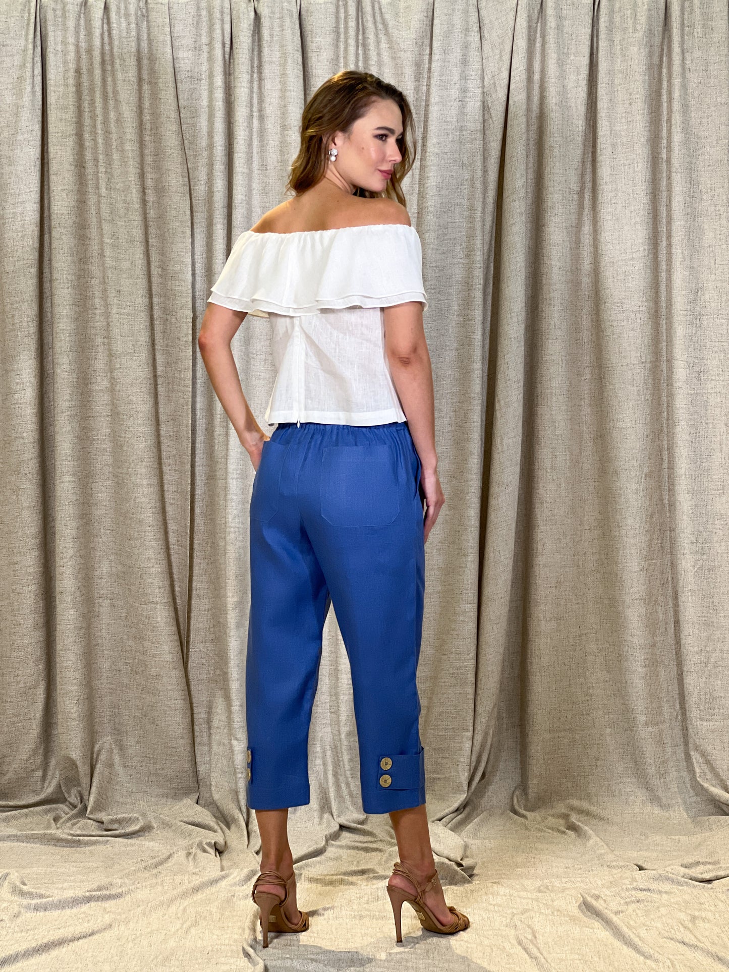 Calça Barcelona Azul