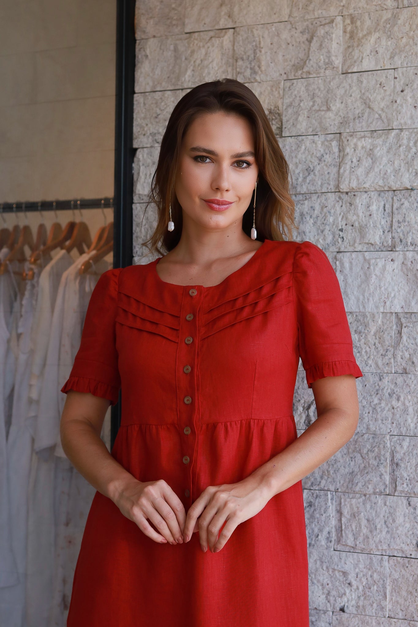 Vestido Filadélfia Vermelho