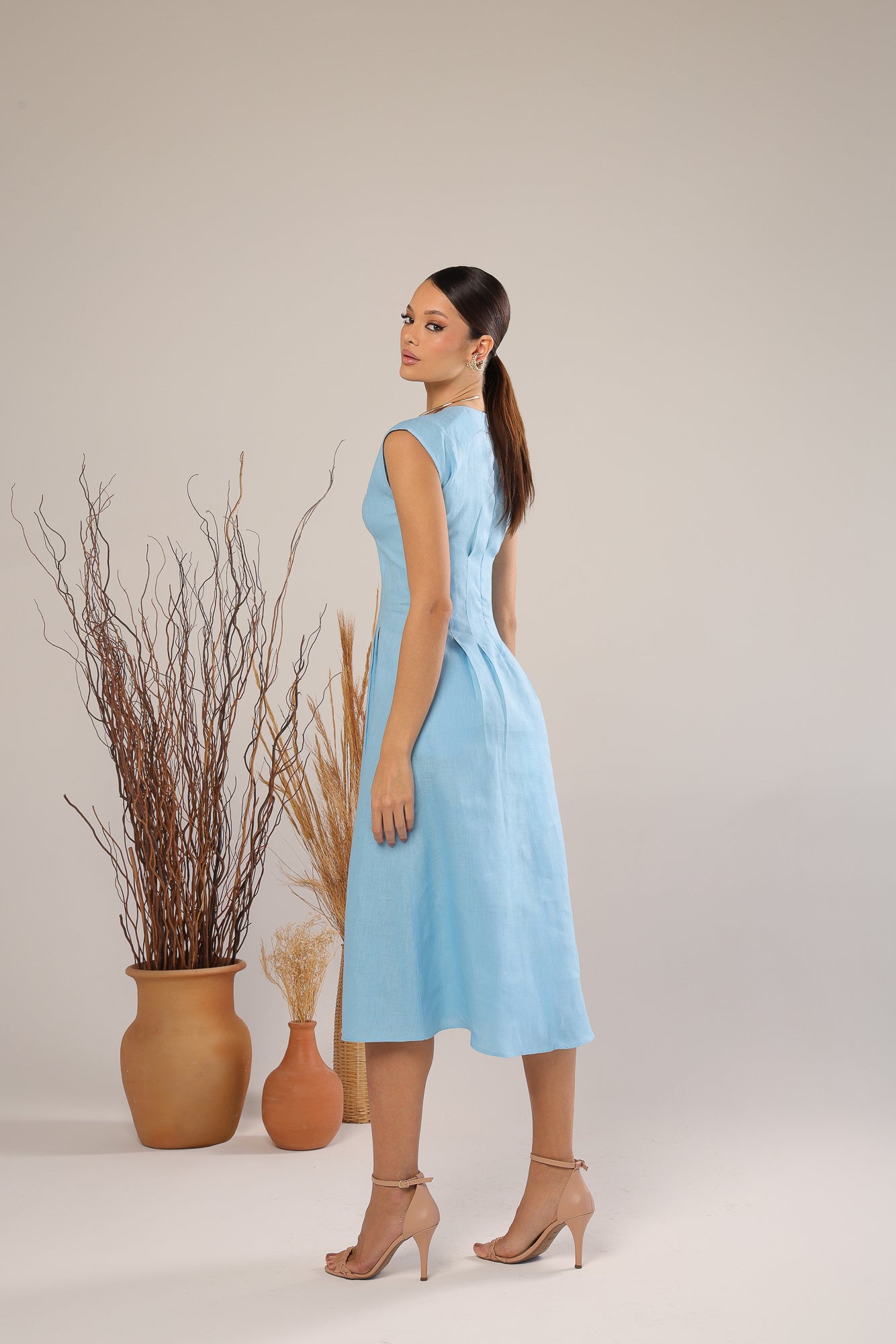 Vestido Locarno Azul
