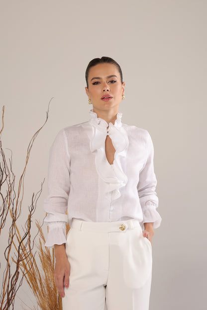 Camisa Letícia Branca