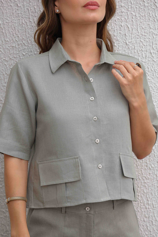 Camisa Genova Cinza